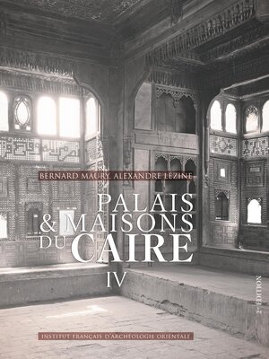 cover image of Palais et Maisons du Caire IV